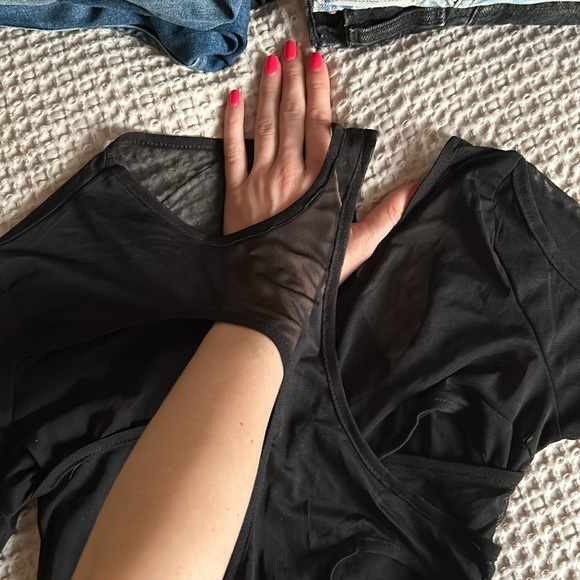 Mesh cutout bodysuit, size small - Picture 4 of 4